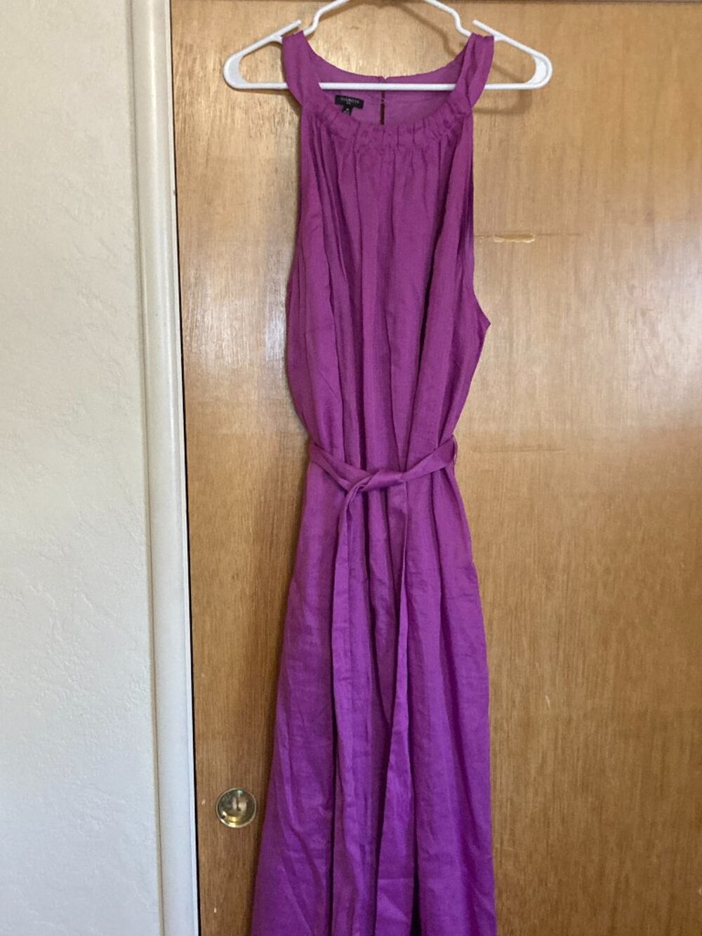 Talbot's Sleeveless Maxi with a matching tie - Picture 1 of 5